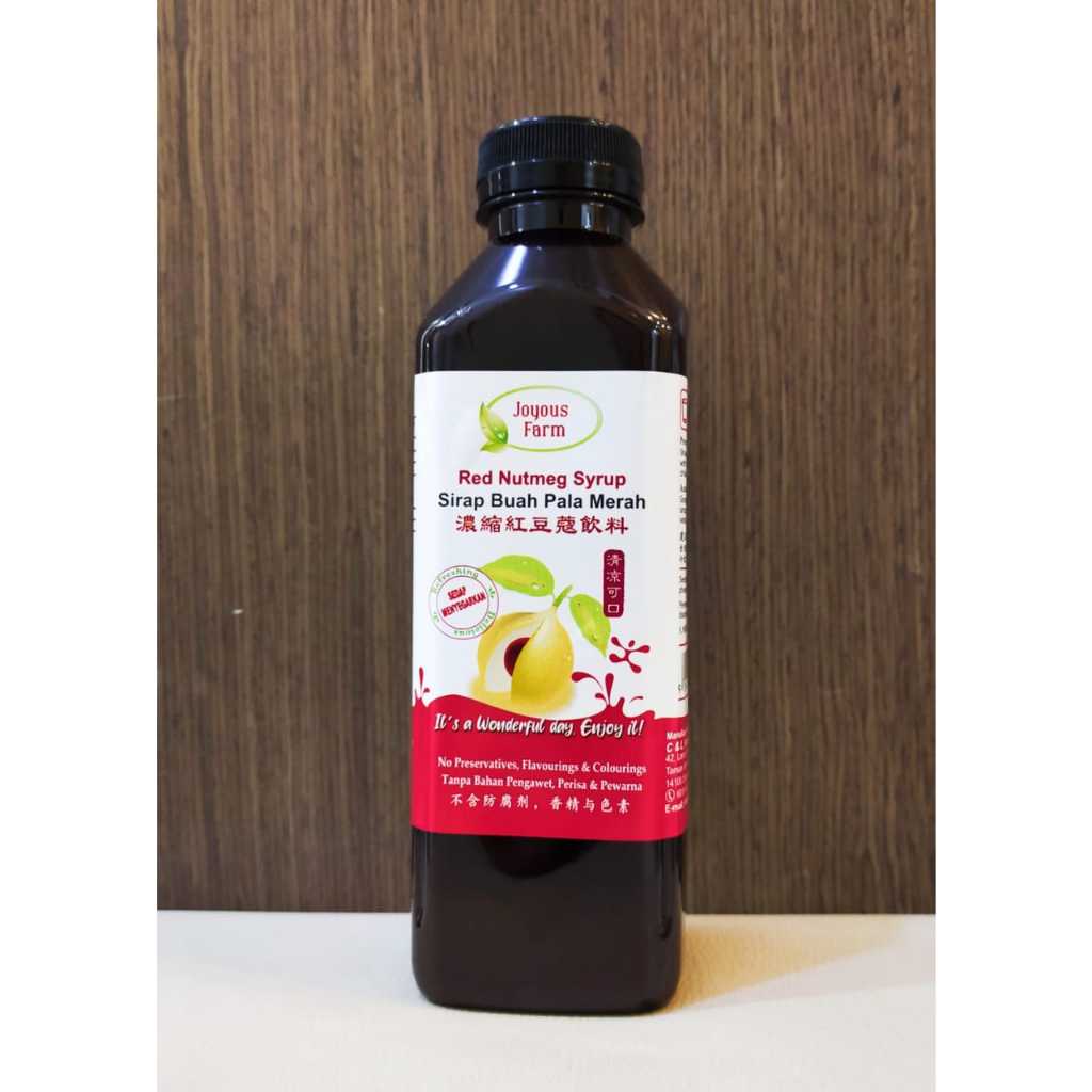 Penang Joyous Farm Nutmeg Fruit Drink Base (500ml) 梹城浓缩荳蔻汁