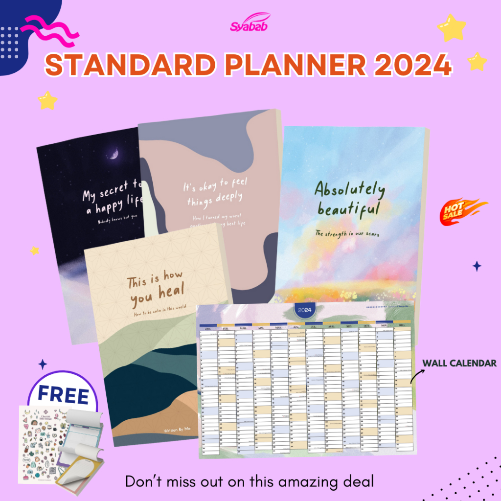 {READYSTOCK} New Standard Planner 2024 by Syabab