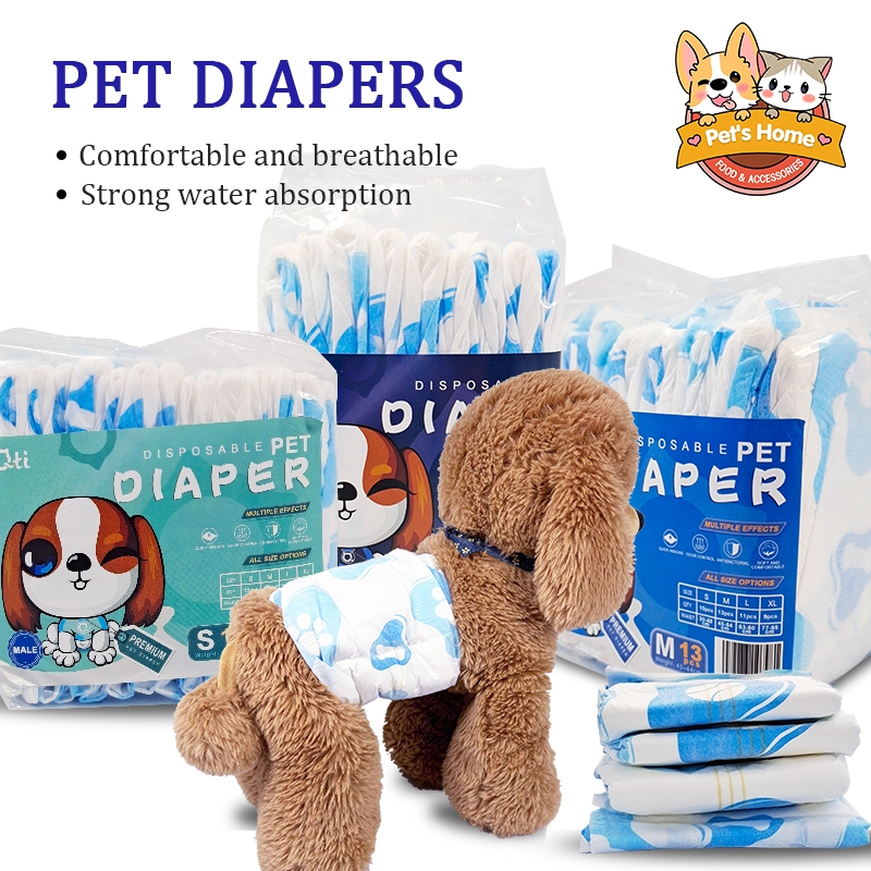 Pet Diaper Dog Diapers Male Puppy Diaper Premium Quality | Diapers ...