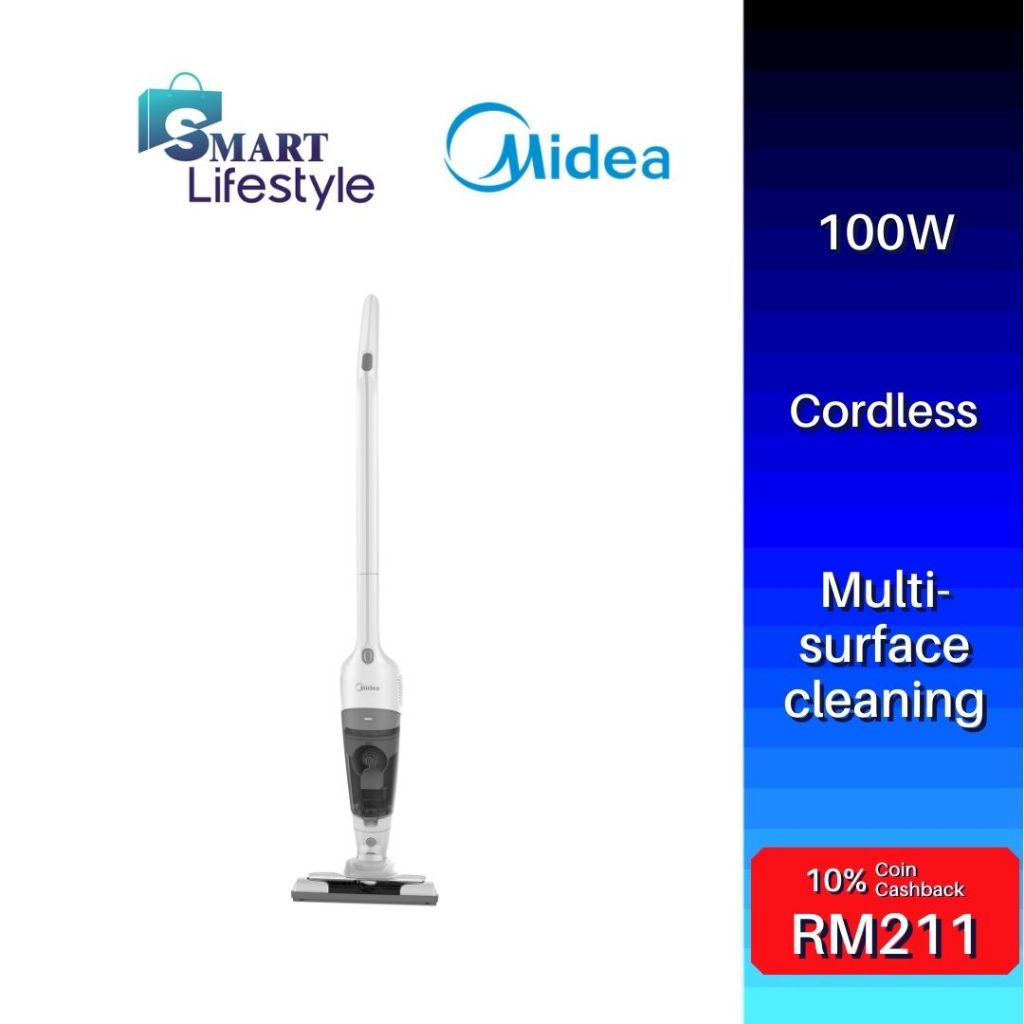 Midea 2 in 1 Cordless Vacuum Cleaner MVC-3315PP MVC-V18P