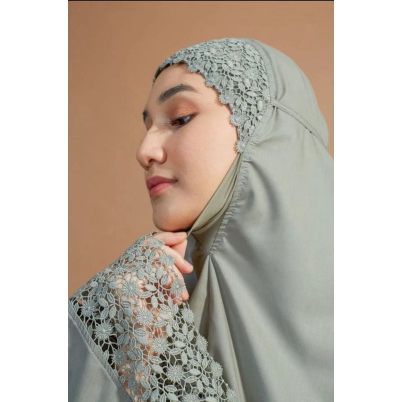 Telekung Single lash viscose Dewasa Free Size Ready Stock.NEW