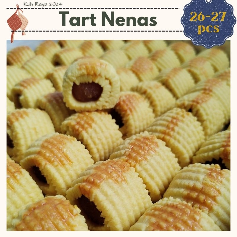 Tart Nenas Homemade Resepi Azlina / Pineapple Tart