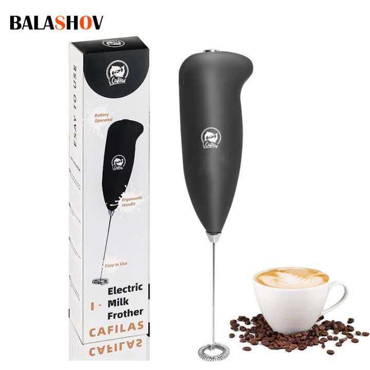 Electric Milk Frother Handheld Mini Foamer Coffee Maker Egg Beater for Chocolate Cappuccino Stirrer Portable Blender