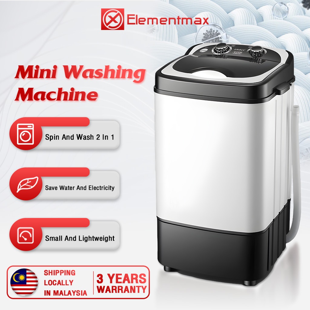 Washing Machine Mute  Save Energy  Automatic  Small Washing Machine 7KG/6KG Home mesin basuh洗衣機