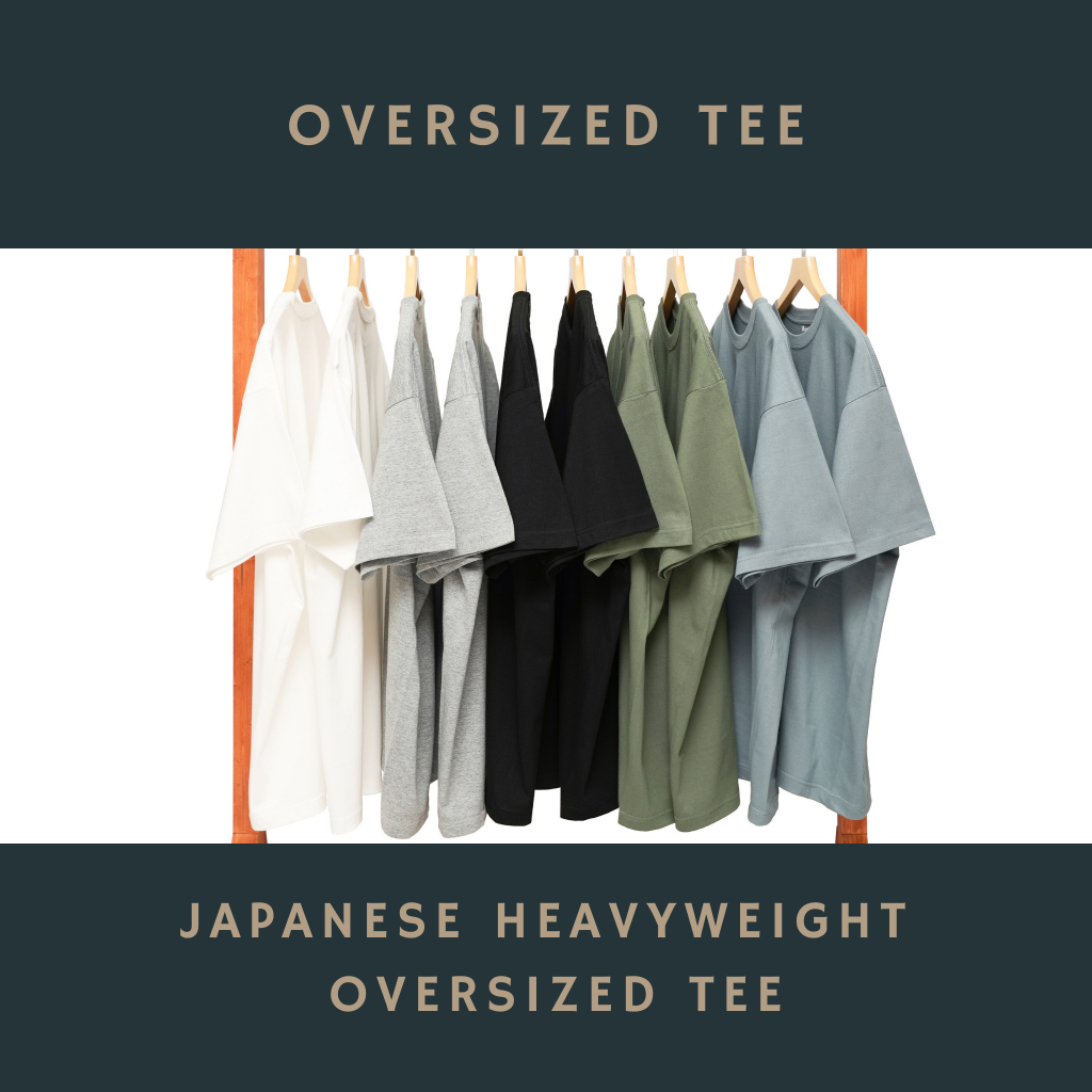 Japanese Heavyweight Oversized Tee Unisex