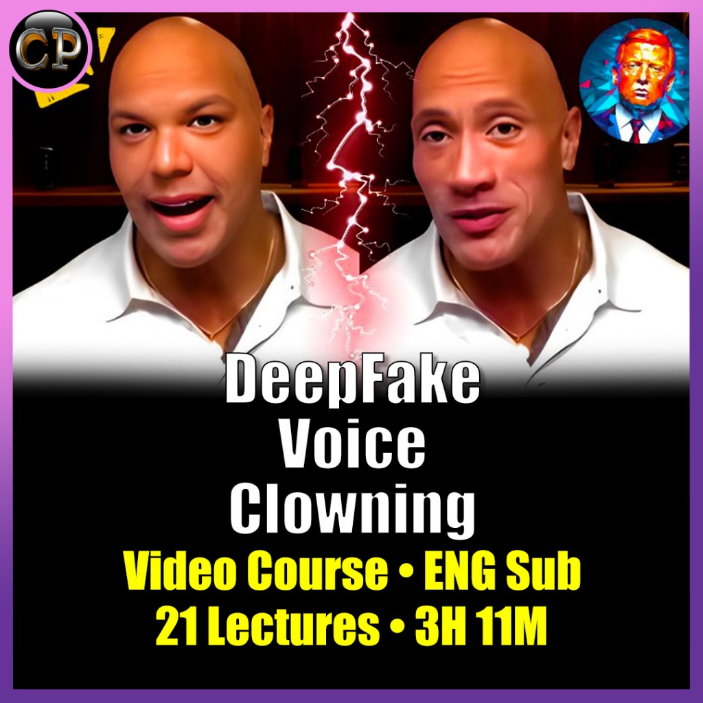 DeepFake Voice Cloning Course - Video Course For PC Windows, ENG Sub