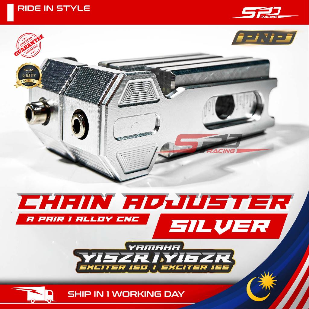 Y15 Y16 Chain Adjuster I A PAIR / CNC ALLOY For Y15ZR Y16ZR