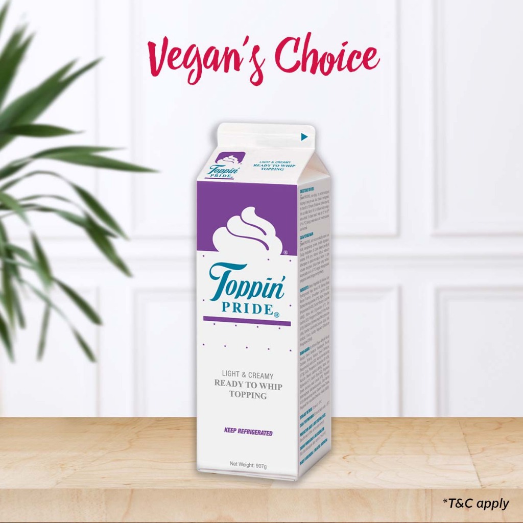 Toppin' Pride 907g - Vegan's Choice [[Klang Valley, Ipoh, Penang, Melaka, JB and Muar]]