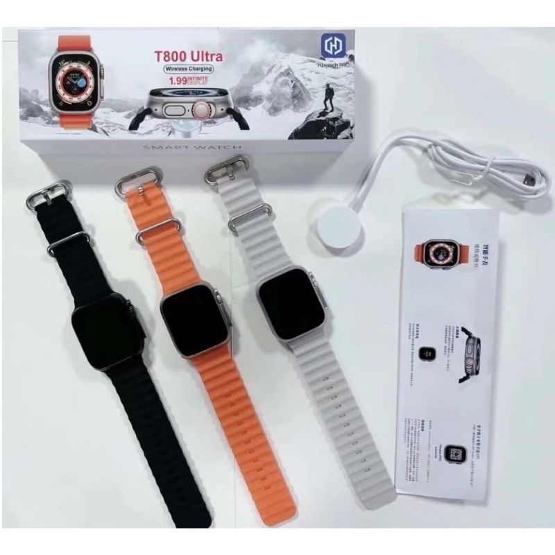 T800 smart men multifunction watch Bluetooth call sports ready stock