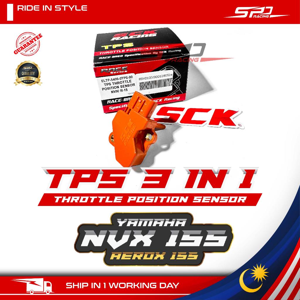 NVX Throttle Position Sensor | TPS 3 IN 1 SCK Racing For NVX 155 / R-15