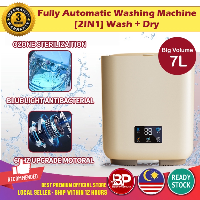 7L Mini Washing Machine Portable Washing Machine With Baby Socks Bra Bayi Dalam Mesin Basuh Washing Machine 迷你洗衣机