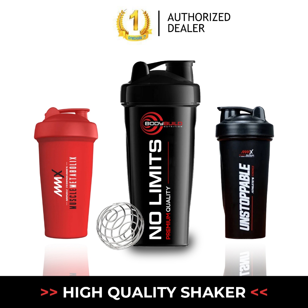 Protein Shaker Blender Mixer Bottle Water Bottle Sports Fitness Gym BPA Free Bottle