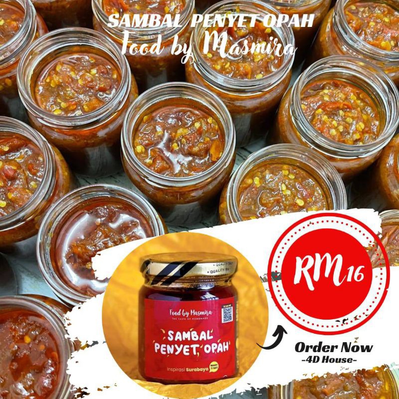 Sambal Penyet Opah by Masmira | Sambal Nyet | Sambal Pedas