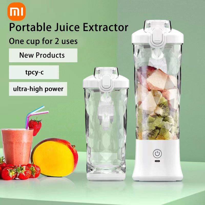 Xiaomi MIJIA Juicer Cup 600ML juice blender Wireless Portable Charging fruit blender can blend ice cube juice maker