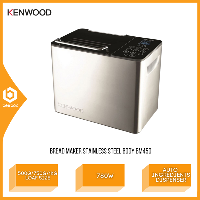 Kenwood Bread Maker 500g-1kg Loaf / Electronic Knife Multipurpose 17cm Blade BM450 KN650A Pembuat Roti/ Pisau elektrik