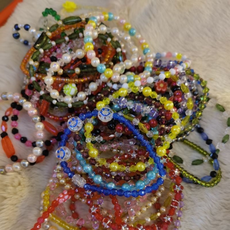 Suprise Handmade Bead Bracelets Gelang Tangan 手链 Murah & Cantik