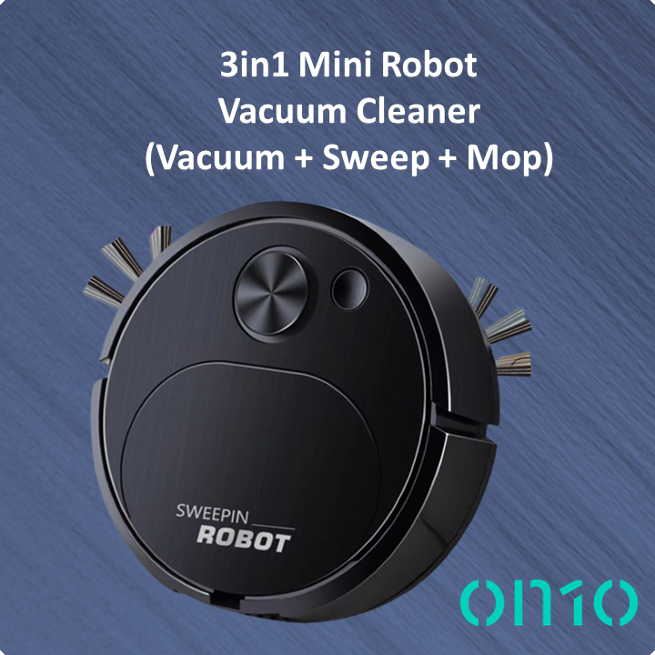 3-in-1 Mini Intelligent Sweeping Robot Vacuum Cleaner and Mop Smart Vacuum Vacum Vaccum Robot 掃地機器人