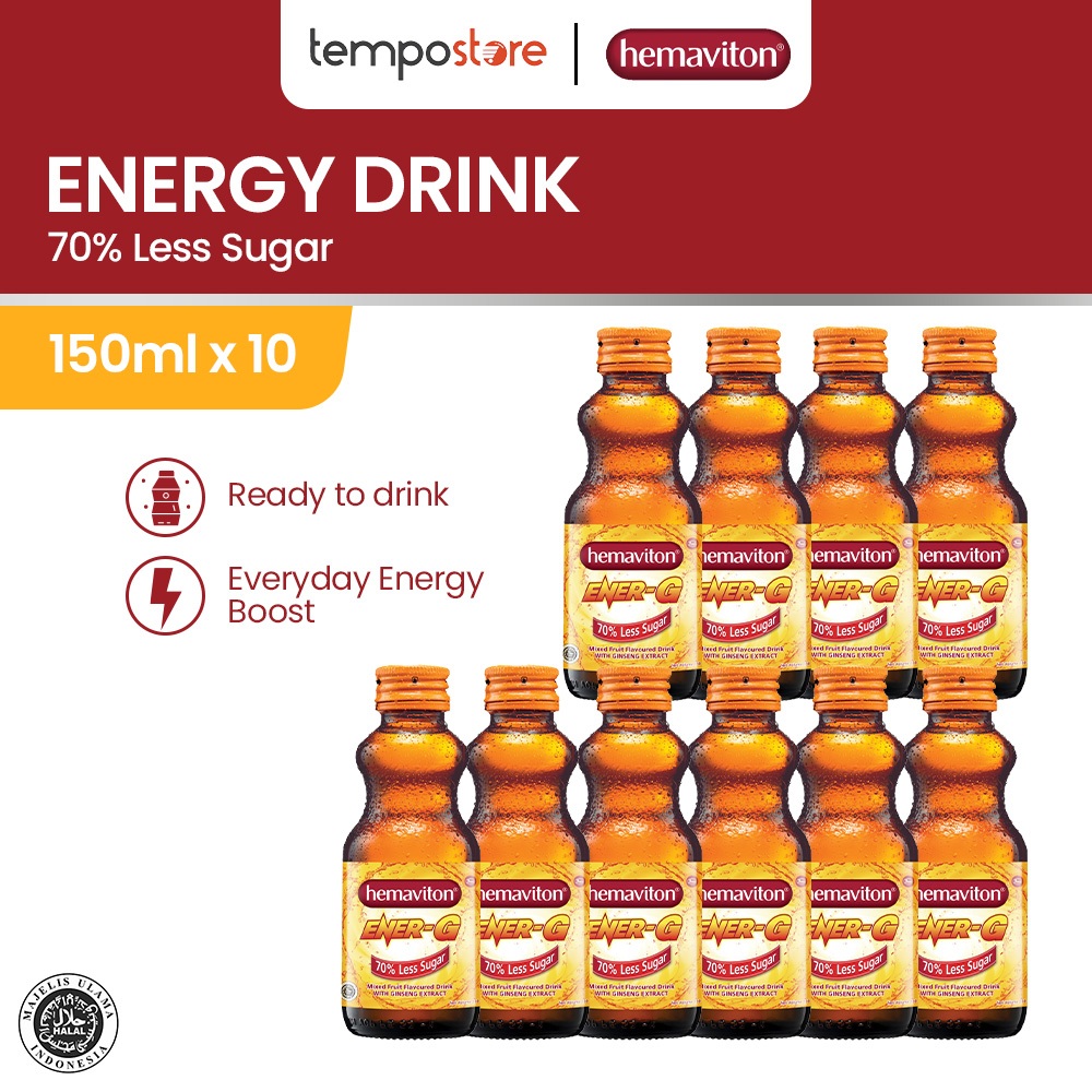 Hemaviton Energy Drink Ener-G (150ml x 10/Bundle)