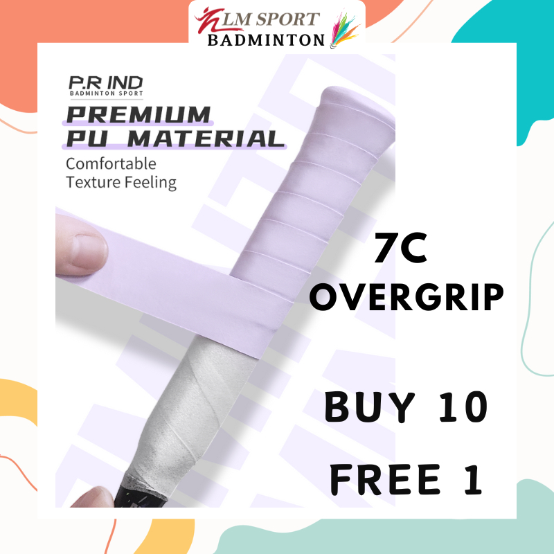 (BUY 10 FREE 1)P.R IND 7C OVERGRIP (PURUI/PR)(READY STOK)