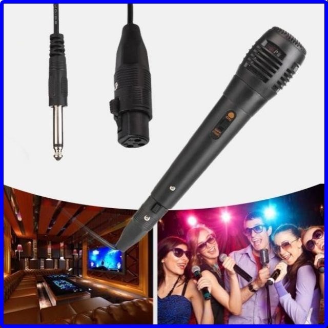 Mic Speaker Karaoke Microphone 3.5mm jack Speker Pembesar Suara Nyanyi