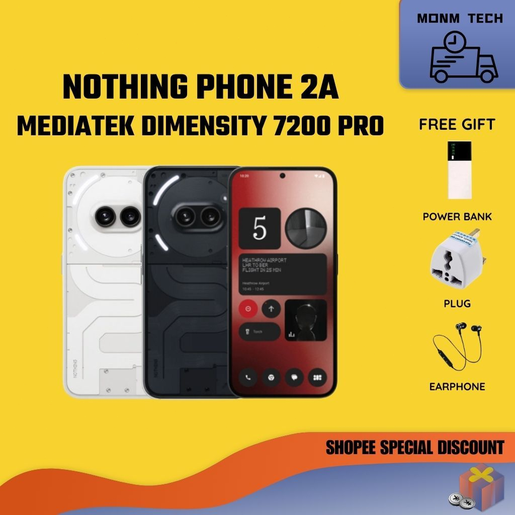 【New Model】Nothing Phone 2 / Nothing Phone 1/ Global Rom/ Snapdragon 778+ 5G/ Li-Po 4500mAh