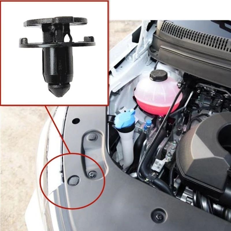 (100pc) Bumper Clip Proton X70 X50 X90 Engine Bay Cover Bumper Clip klip Bonet