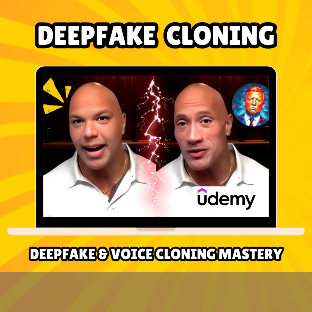 [ Udemy Course ] DeepFake & Voice Cloning Mastery: Machine Learning Made EASY