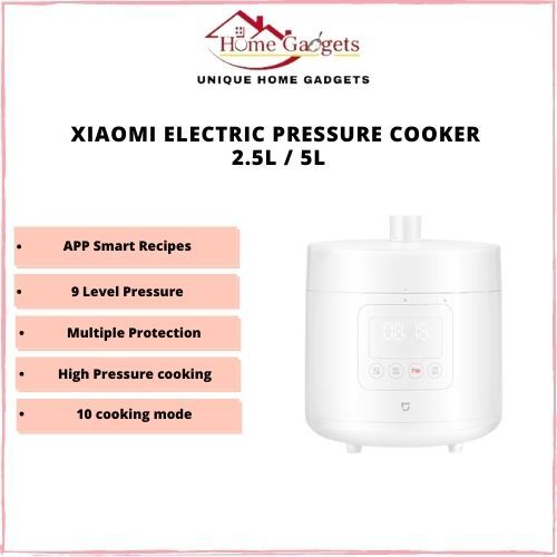 Xiaomi Mijia Smart Electric Pressure Cooker APP Control Instant One-Touch 5L CN Version