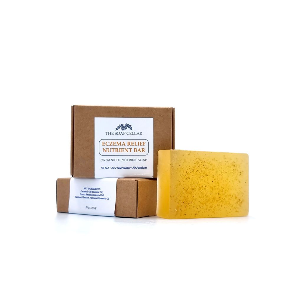 ORGANIC ECZEMA RELIEF NUTRIENT HANDMADE SOAP BAR - THE SOAP CELLAR