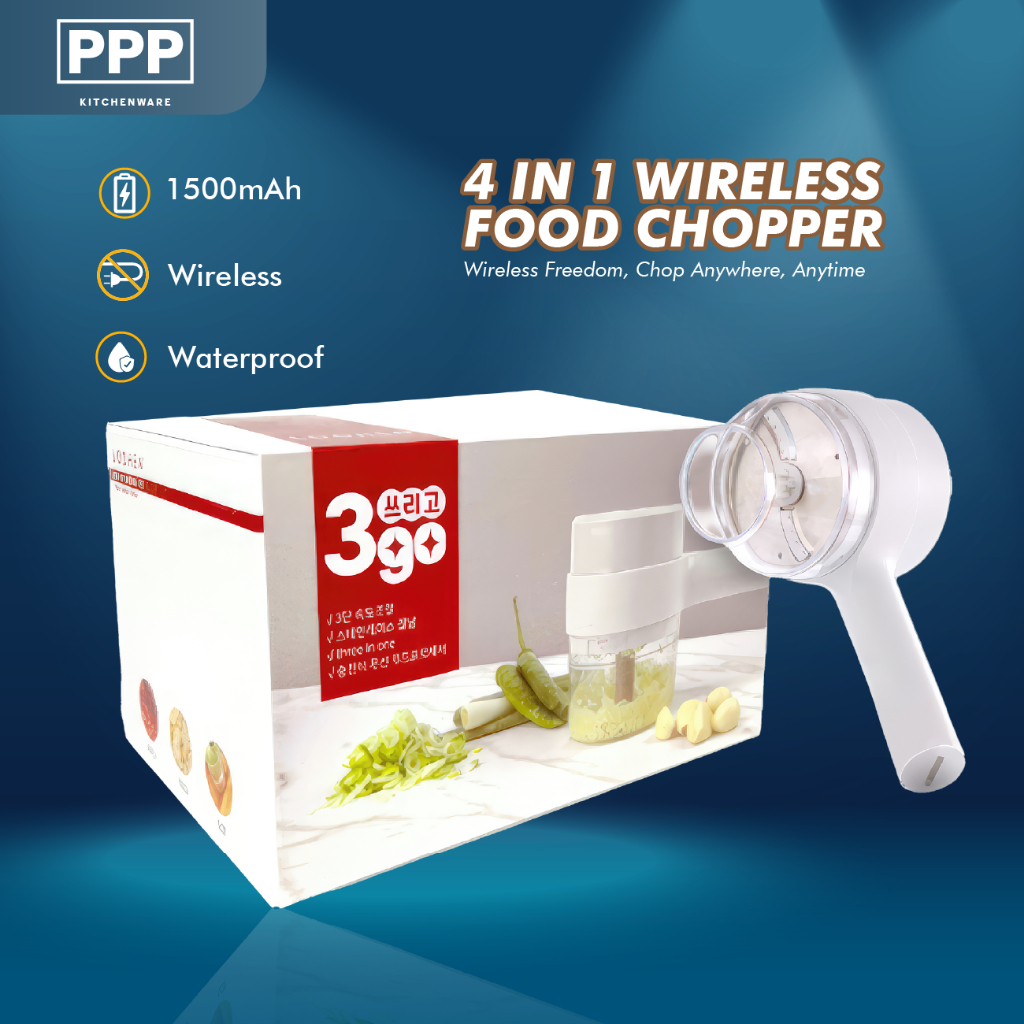 Wireless Vegetable Cutter, Electric Garlic Chopper, Chilli Onion , Blender, Food Slicer, Pengisar Sayur