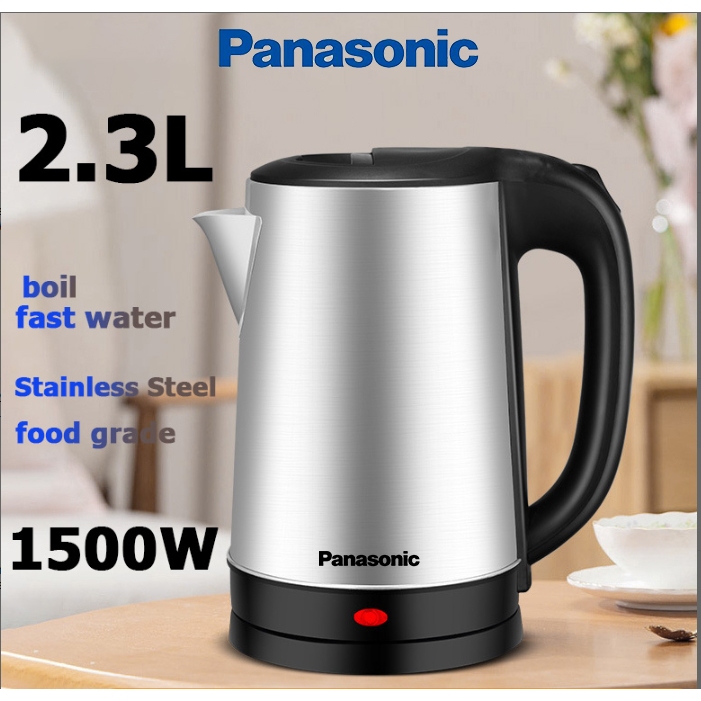 Panasonic electric kettle Household 304 stainless steel- 2.3L Fast Heat Electric Kettle 电热水壶