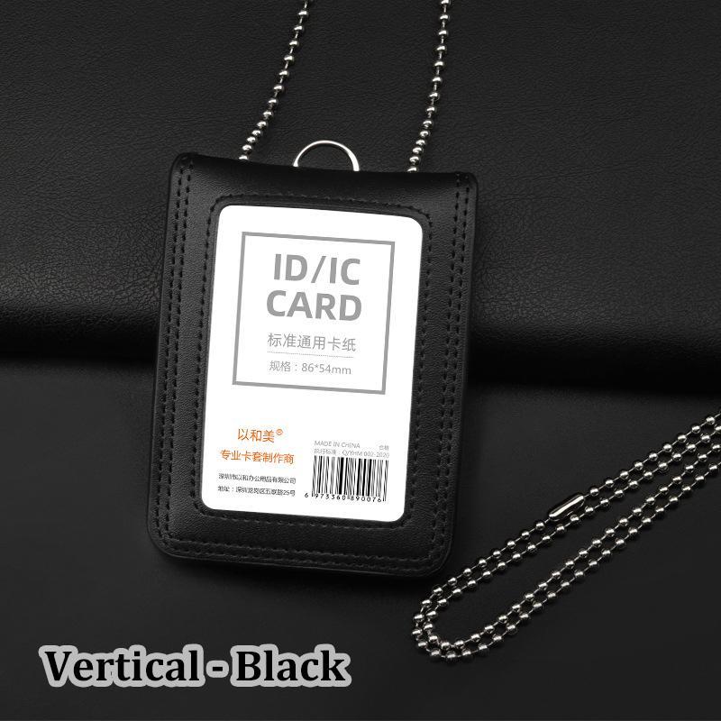 [KEDAI LOKAL ] FBI Card Holder/ Id Holder Magnet/ ID Holder Magnet with steel ball chain lanyard Police Badge