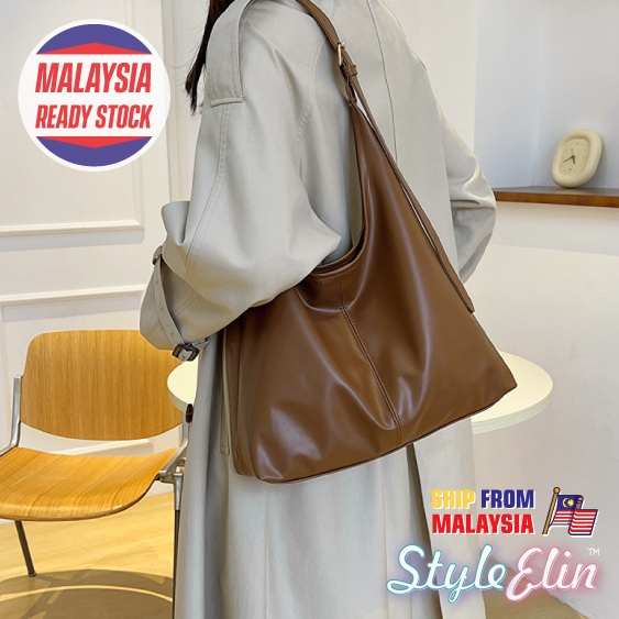 Women 2024 New Style Large Capacity Shoulder Bag Sling Bag Beg Wanita Bergaya Fesyen Berkualiti Tinggi Totebag