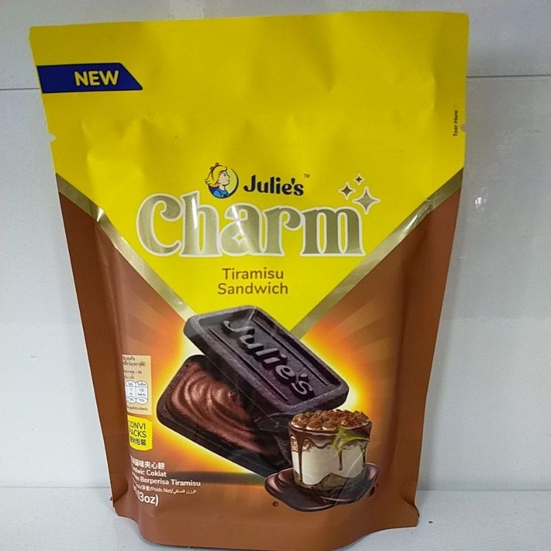 Julie's Charm Tiramisu Sandwich -86g (Exp 10/2024)