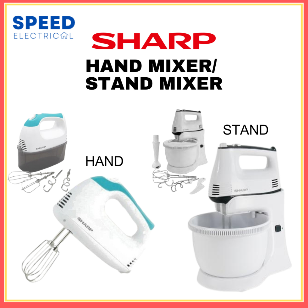 SHARP HAND MIXER EMH55WH STAND MIXER EMS60WH