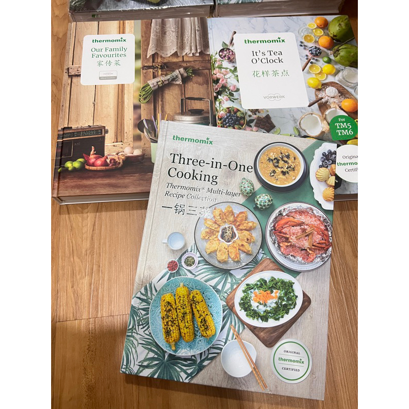 TM5/TM6 Recipe 食谱 / 花样茶点Its Tea O / 家传菜 Our Family Favourite / 一锅三菜Three in one cooking/ Rasa Nyonya/Easy Meal cookbook