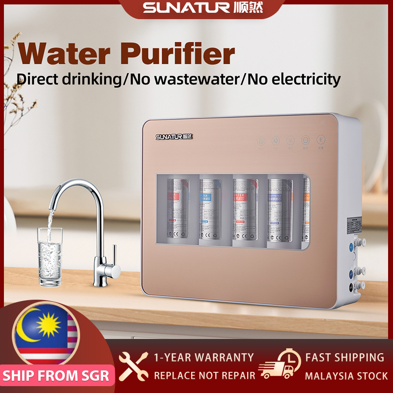 SUNATUR Water Purifier Five-stage Ultrafiltration Water Purifier For Domestic Tap Water Kitchen Direct Drinking Machine