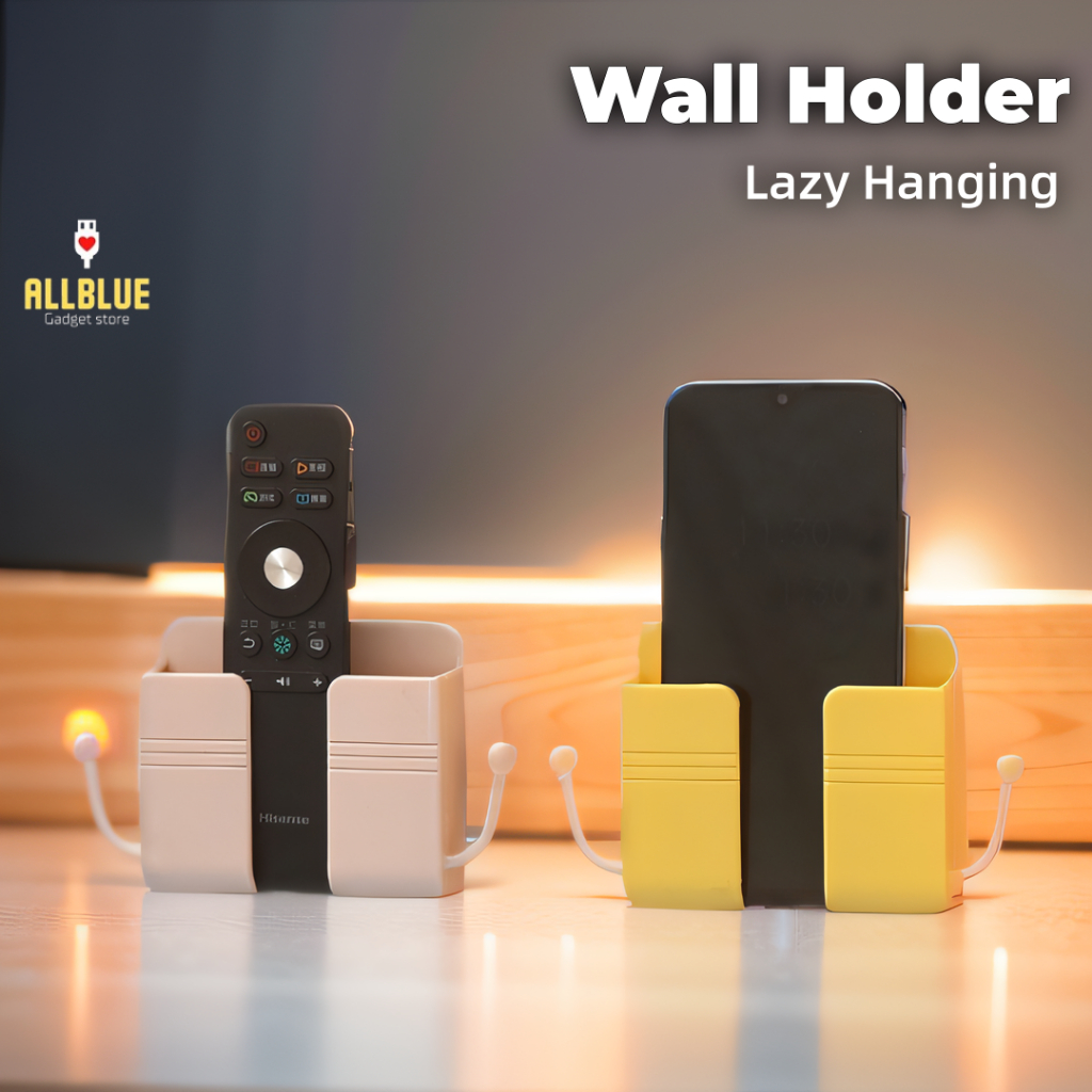 Wall Fixed Mount Holder Mobile Phone Charging Stand Lazy Hanging Bedside Pylon 3M Paste Socket Hook Hanger 4.9