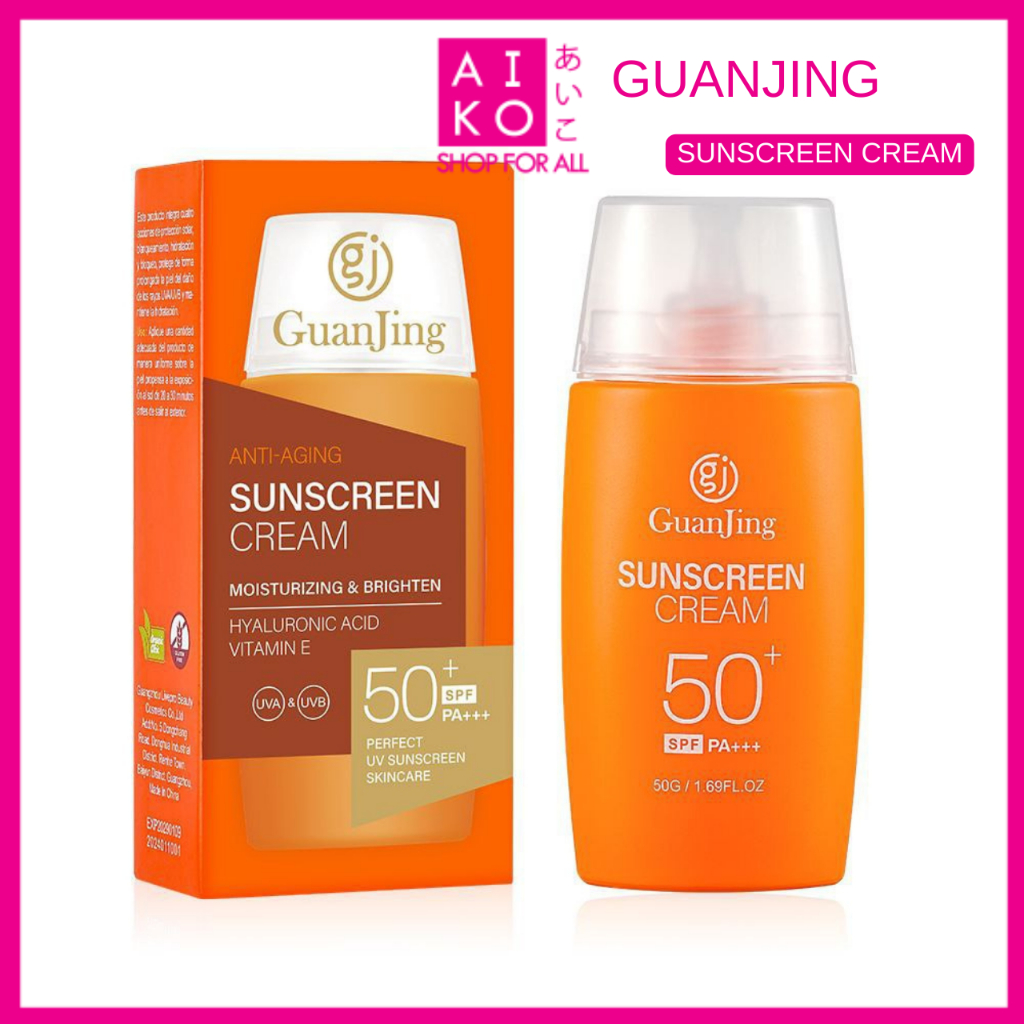 (AIKO)GUANJING SPF50 SUNSCREEN CREAM 50G (GJ7196)