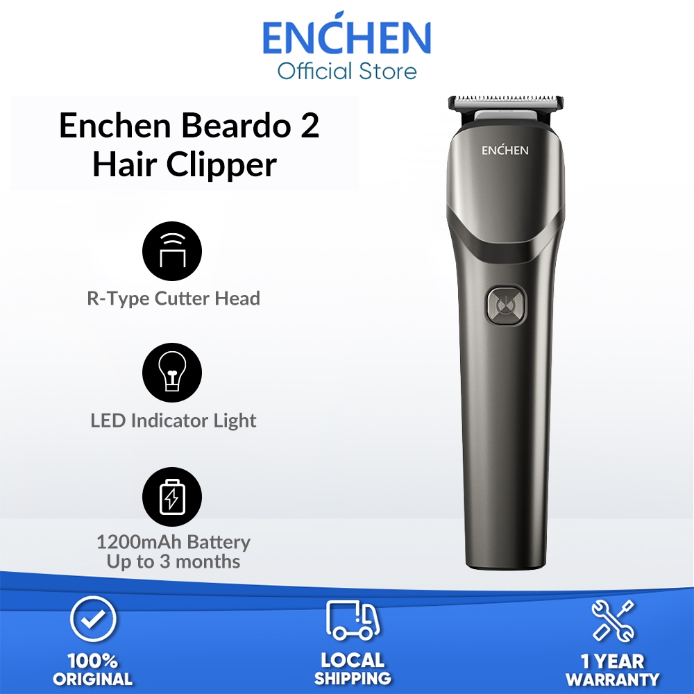 Enchen Beardo2 ALL IN ONE Multifunctional Trimmer Electric Hair Clipper Rechargeable Cordless Hair Trimmer Mesin Rambut