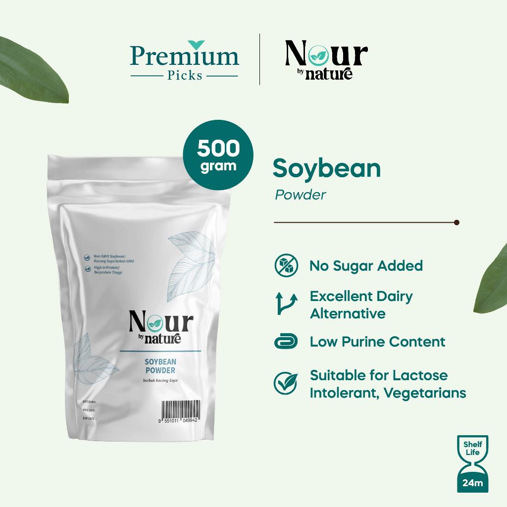 Premium Picks - Nour by Nature Soybean Powder (500g)