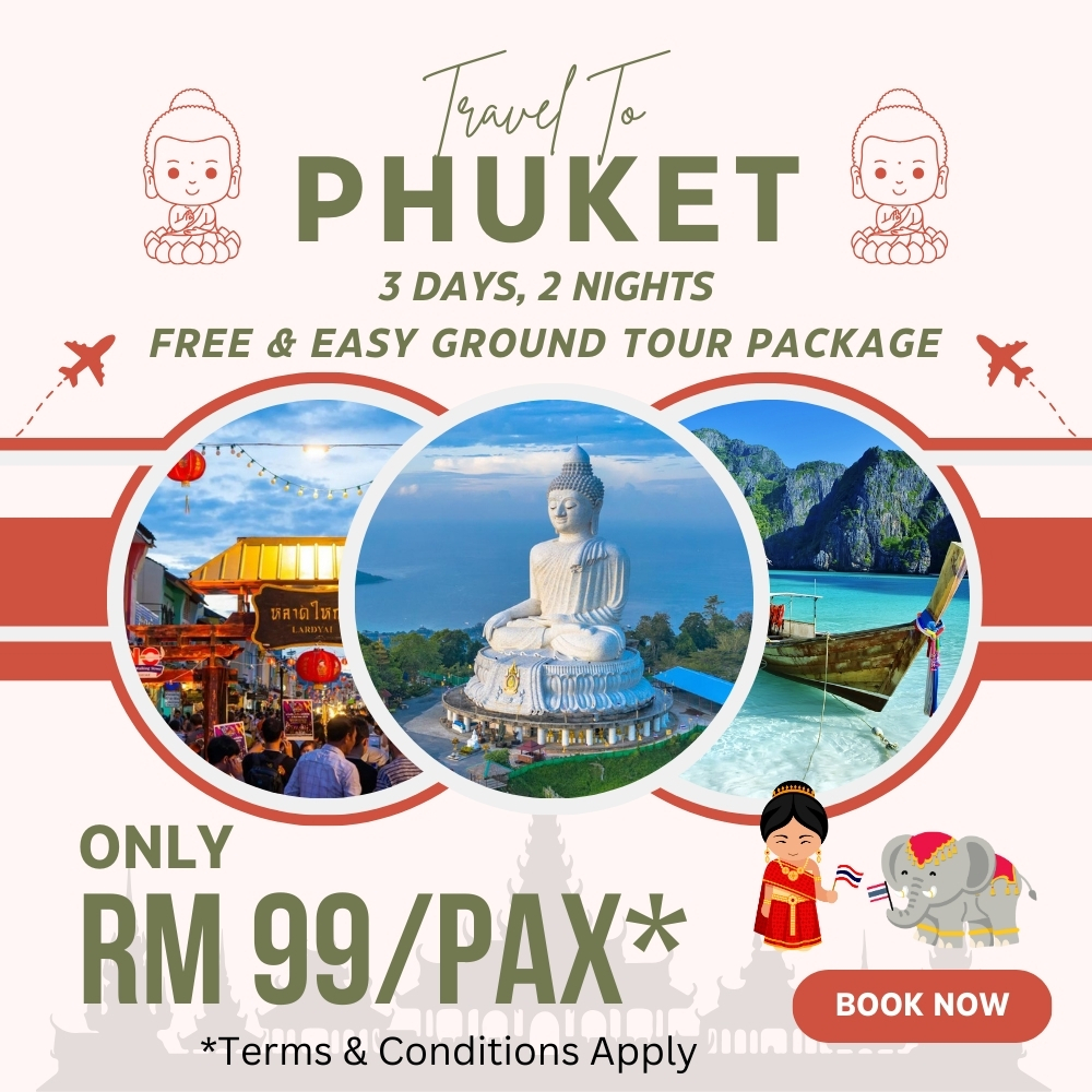 [ ] Travel to Thailand 3 Days 2 Nights Free & Easy Ground Tour Package