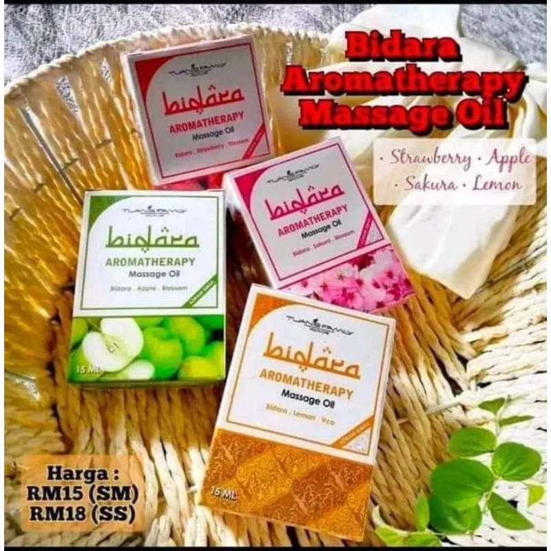 Bidara Aromatherapy Massage Oil Baby Telon/Minyak urut ✔️