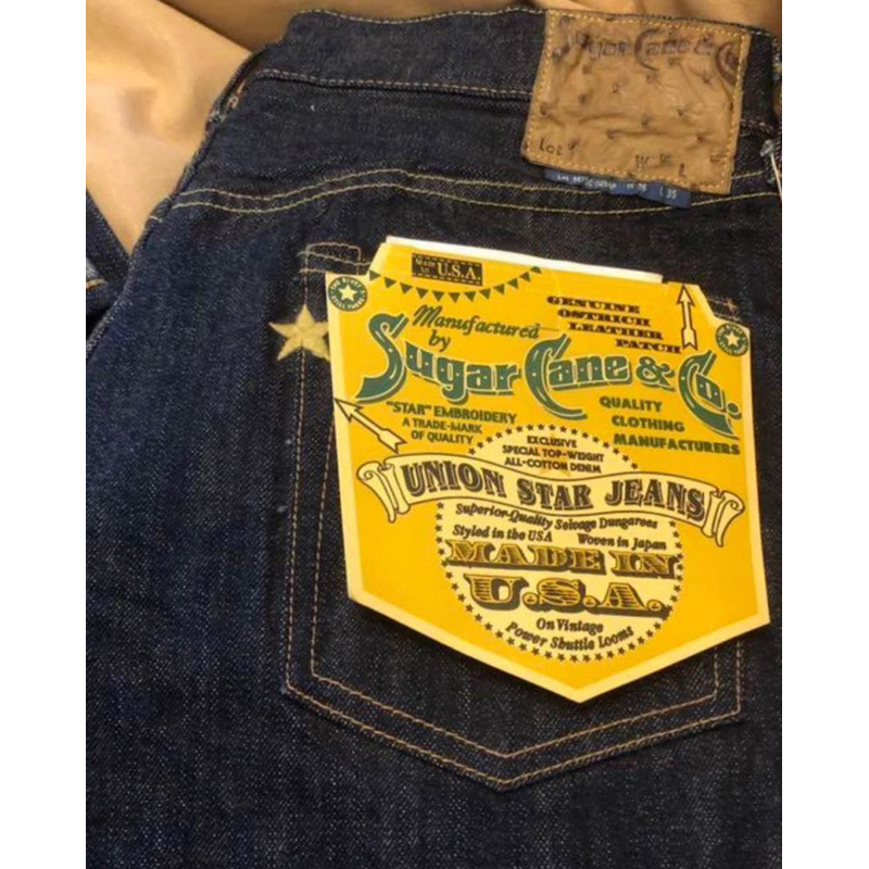 NEW SUGAR CANE LOT SEXSC 02 BSP SELVEDGE JEANS