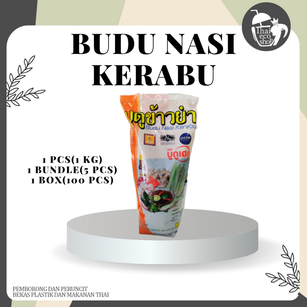 Budu Nasi Kerabu Sedap Budu Thailand Budu Nasi Kerabu Golok (1 LITER)