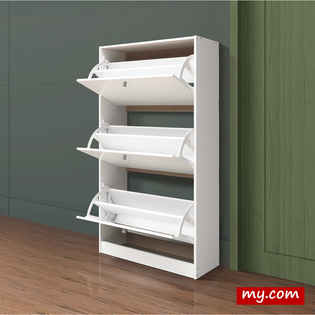 *READY STOCK* 3 Tier Shoe Cabinet my.com/Shoe Rack Large/Multi-layerShoe Rack/almari kasut/rak kasut