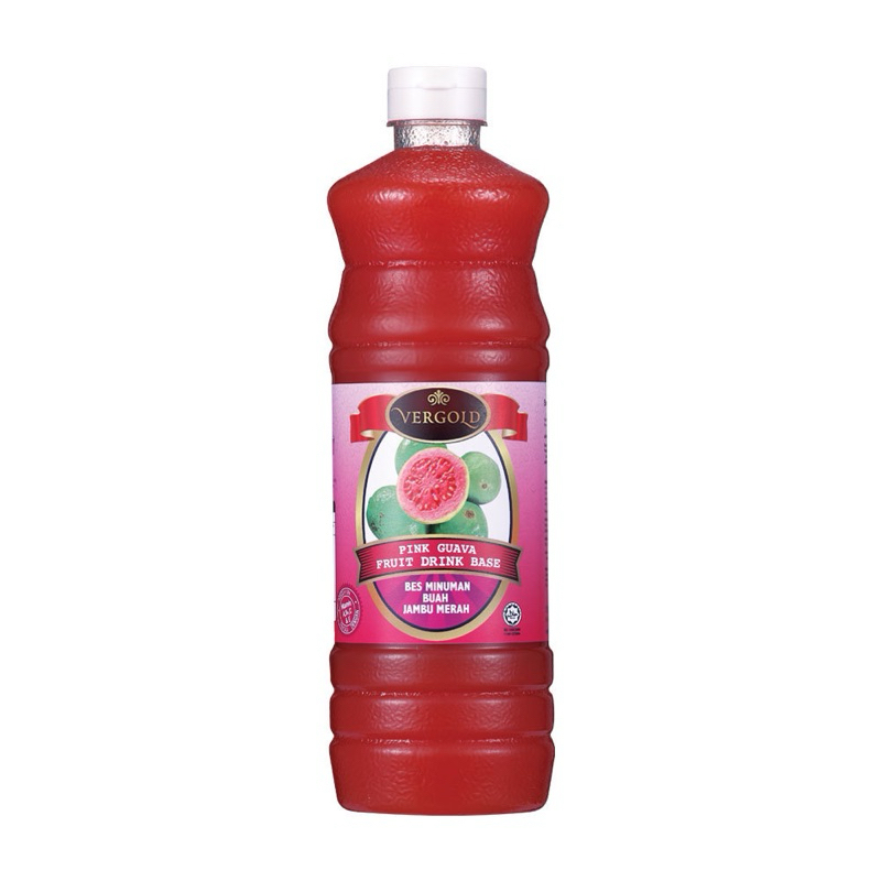 Vergold Pink Guava Fruit Drink Base 1000ml