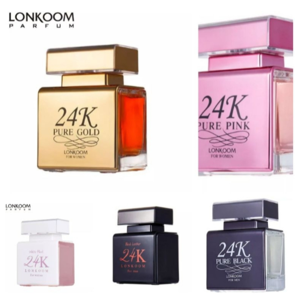 (ORI)_24K BY LONKOOM Best Perfume Collections For Unisex ALL VIRAITEES