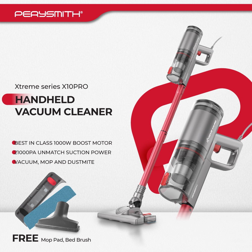 PerySmith Handheld Vacuum Cleaner Xtreme Series X10 Pro (1000W)