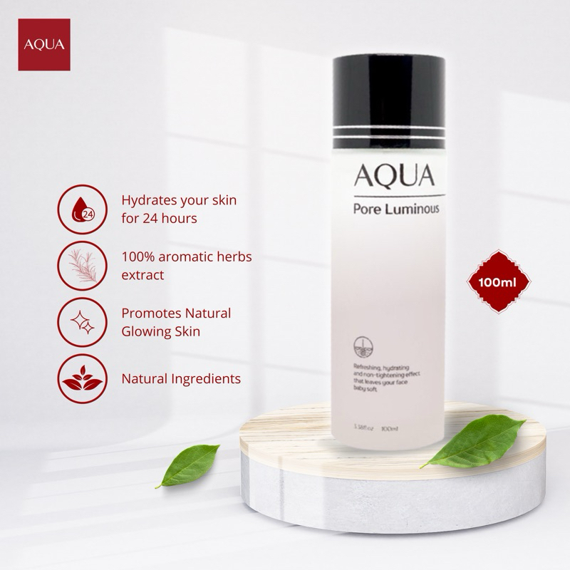 AQUA PORE LUMINOUS OFFICIAL STORE HQ PRODUK TUTUP PORI JERAWAT JERAGAT PORE MINIMISER